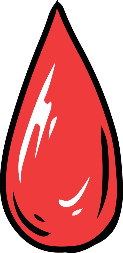 blood single illustration vector