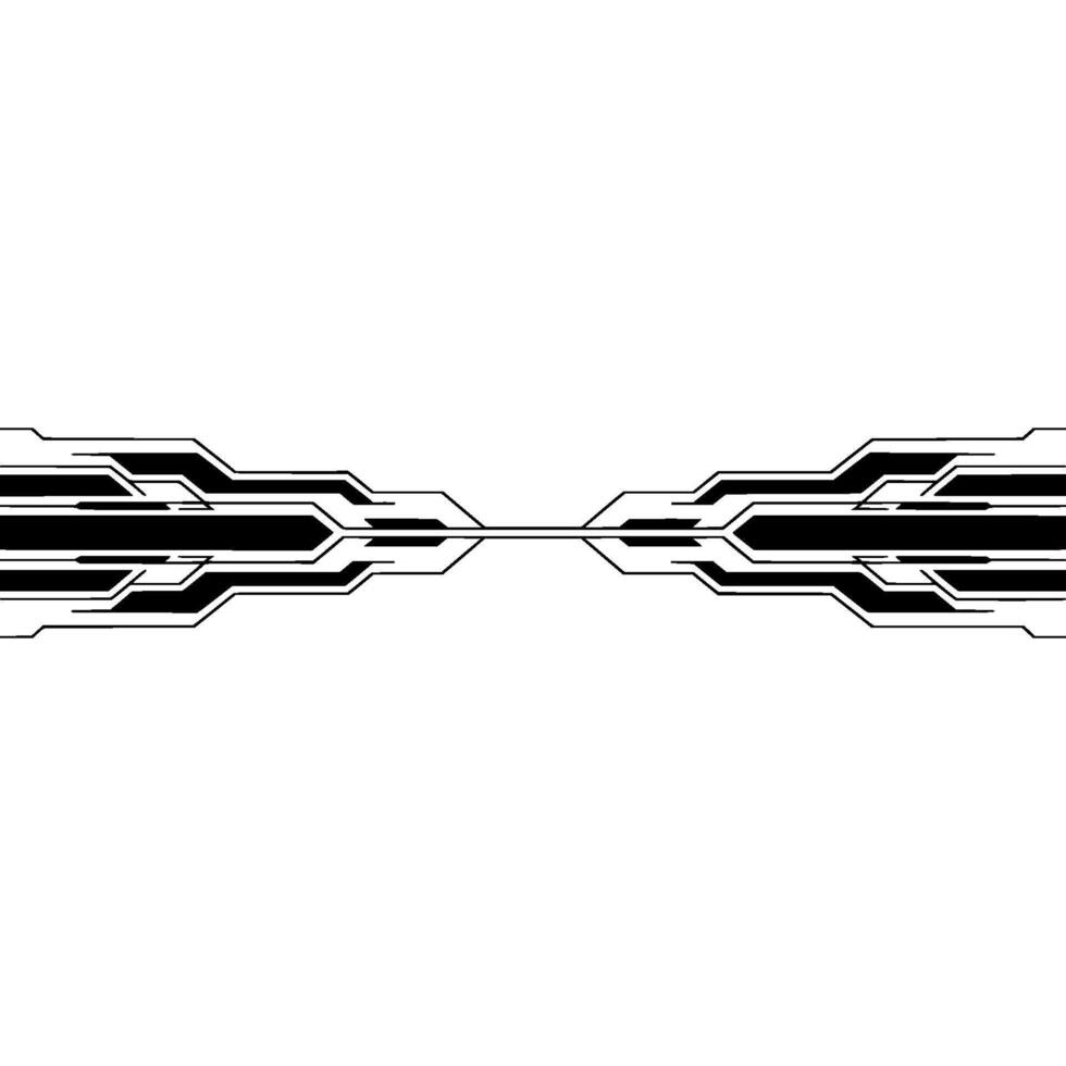 Abstract Digital Circuitry Futuristic Technological Background vector