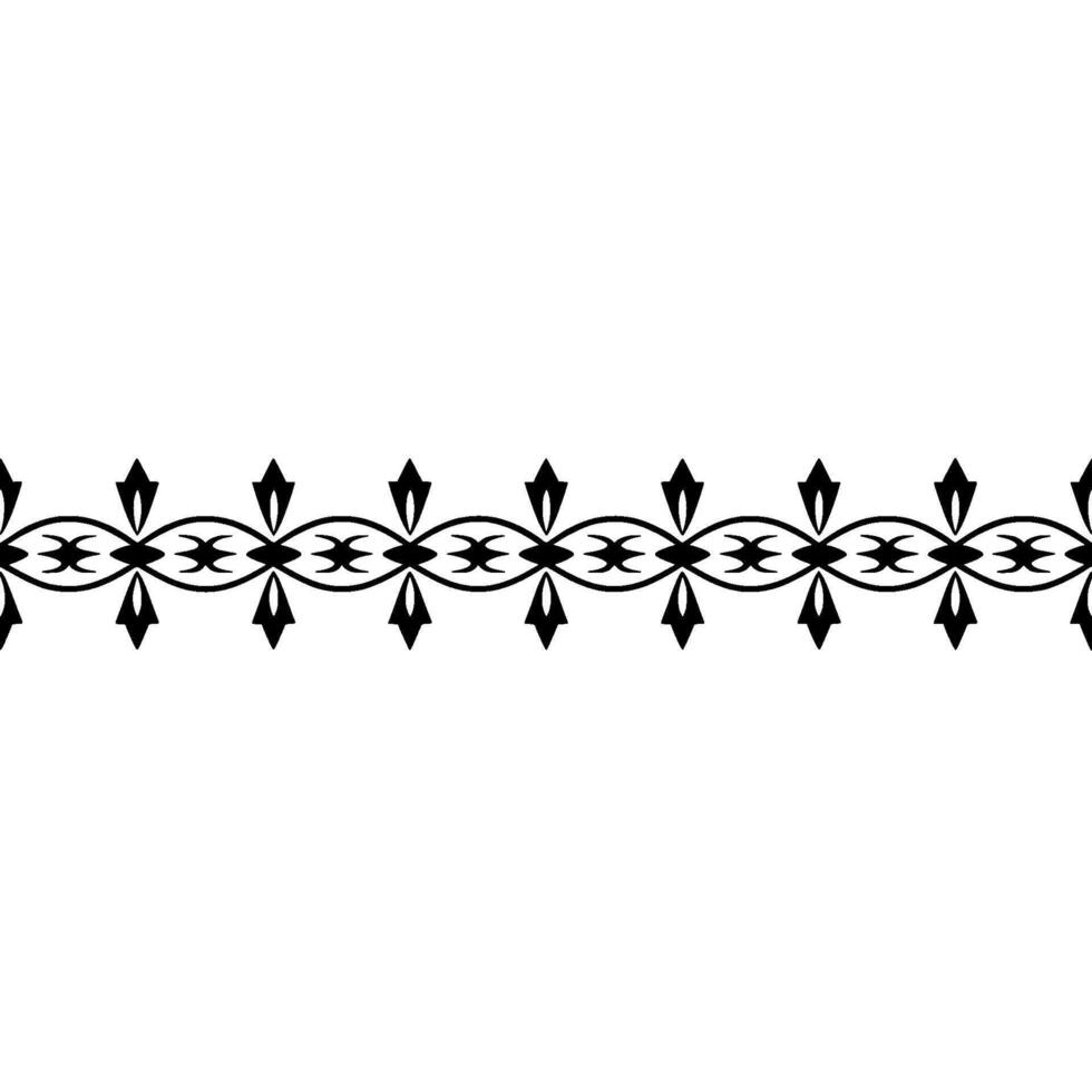 Elegant Ornamental Border Pattern on Gradient Background vector