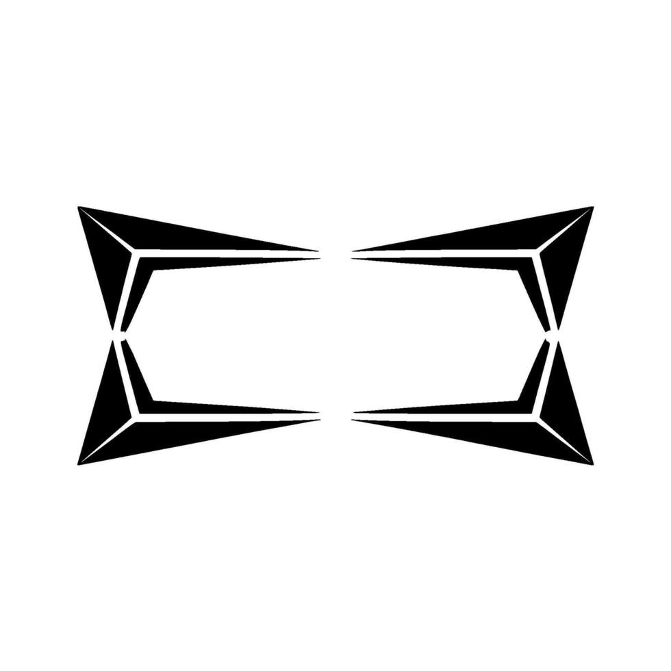 Abstract Geometric Element, Modern Minimalist vector
