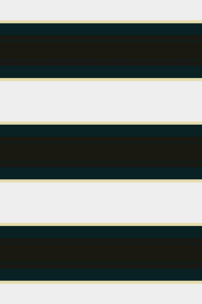 Elegant horizontal stripes in dark teal, black, and cream create a sophisticated and versatile design. vector