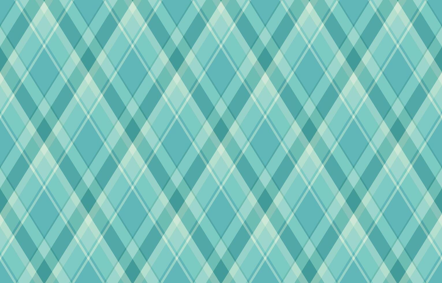 Serene teal plaid pattern, perfect for textile designs, website backgrounds, or scrapbooking. This elegant, repeating geometric design offers a calming visual texture. vector