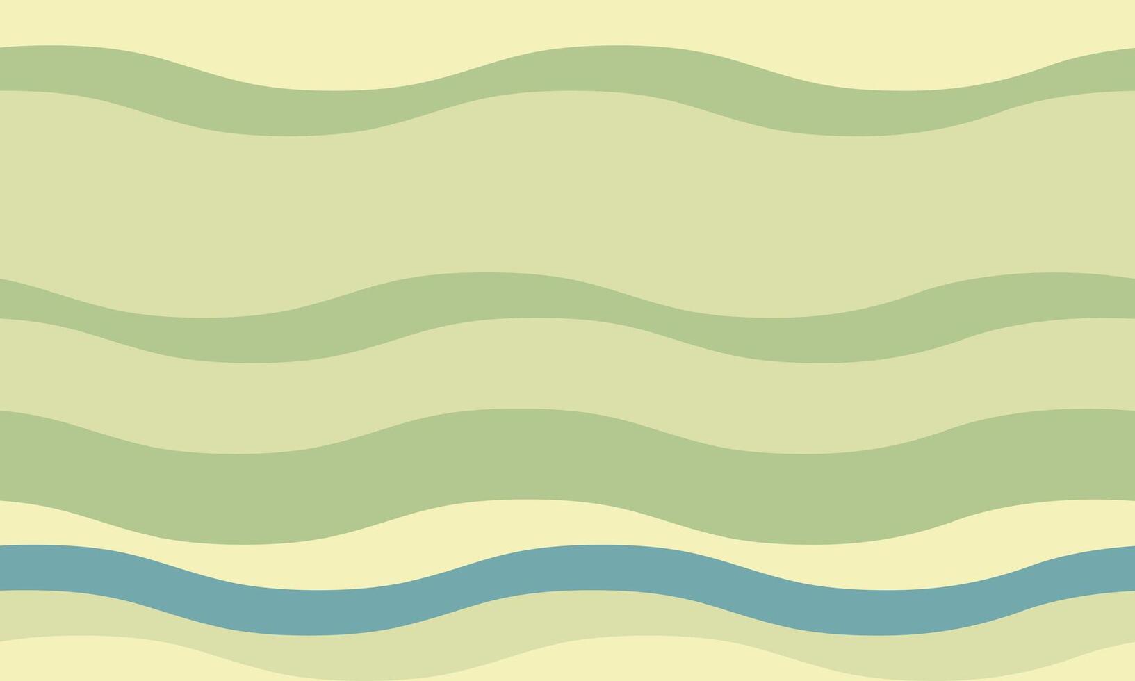 Serene abstract wave pattern in calming pastel greens and blues. Perfect for backgrounds, website designs, textiles, or any project needing a tranquil and modern aesthetic. vector
