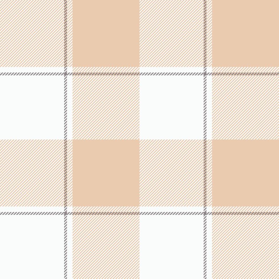 Seamless plaid pattern. Versatile for backgrounds, textiles, and designs. Evokes warmth, comfort, classic style. Ideal for crafting or digital art projects. vector