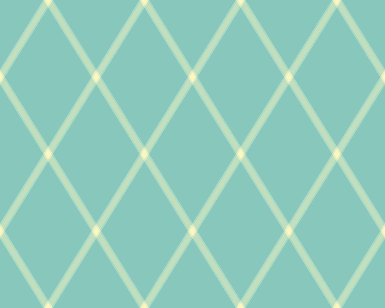 Elegant teal and cream diamond pattern. Perfect for backgrounds, textiles, or website design. Subtle yet sophisticated, this geometric design evokes a sense of calm and order. vector