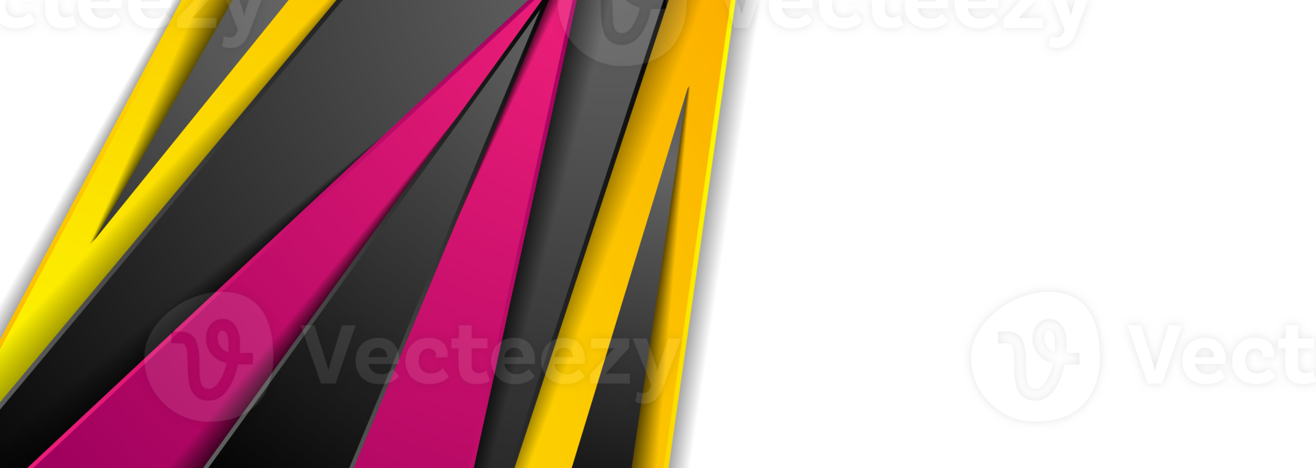 Colorful abstract stripes corporate design png