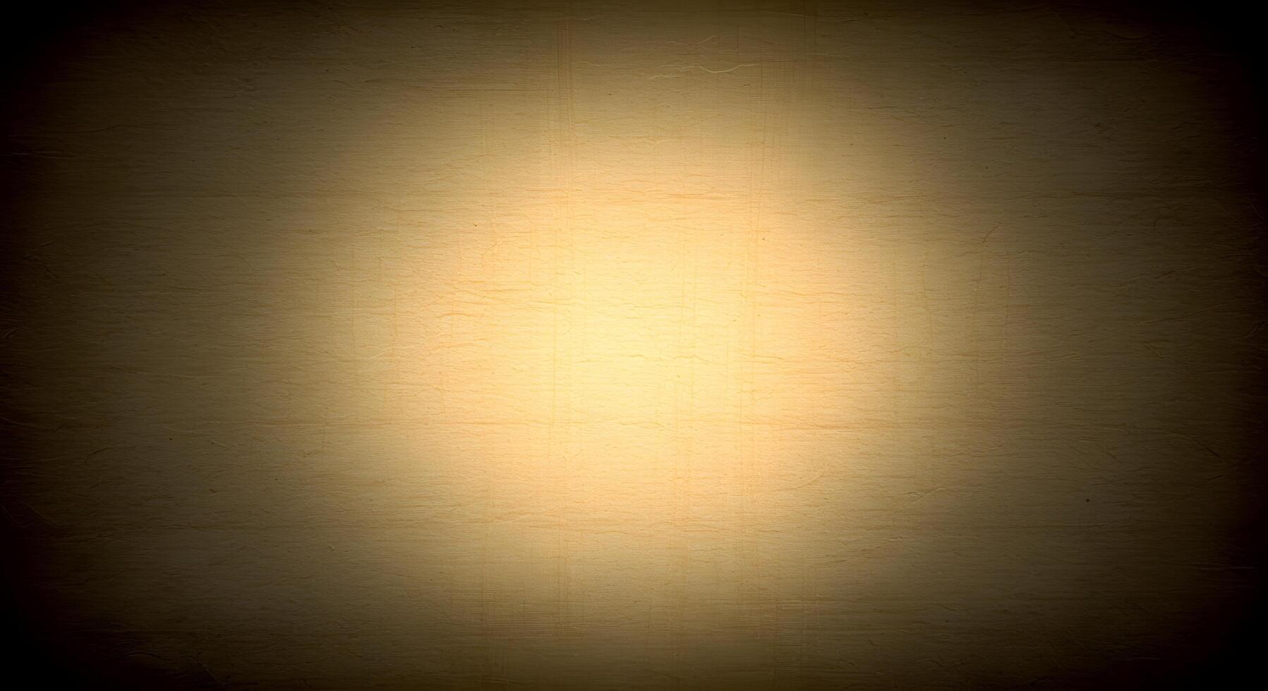 Papyrus texture. Glowing center on weathered paper texture with grunge border, suitable for mystery posters, fantasy game UI, or ancient scripts. photo