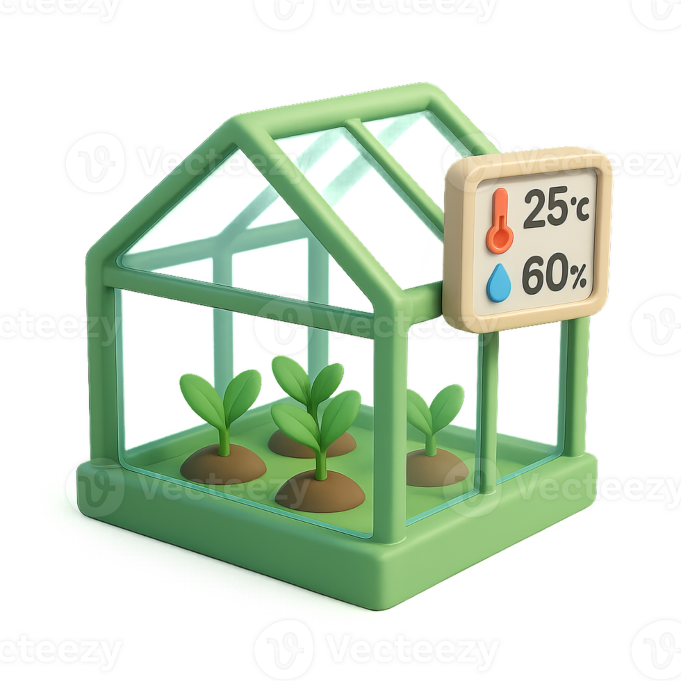 Simple Greenhouse Display for Monitoring Temperature and Humidity png