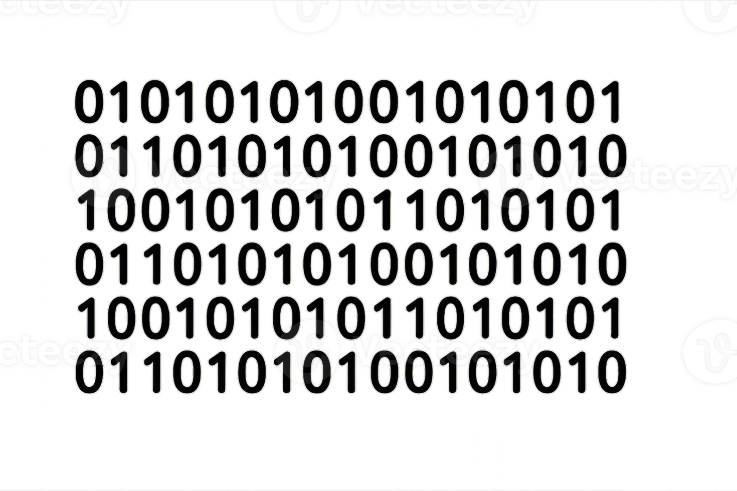 Binary Code Visualization with Illusions and Simple Patterns in Design png