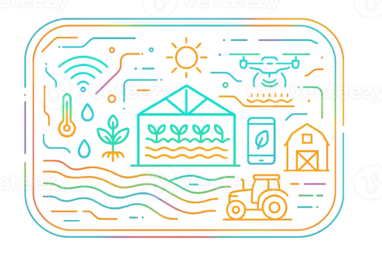 Innovative Technology for Smart Farming Solutions and Practices png