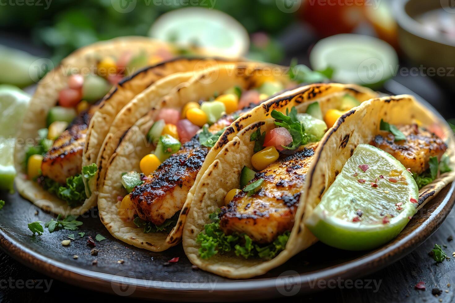Grilled Fish Tacos with Fresh Lime and Salsa Perfect for Summer Gatherings photo