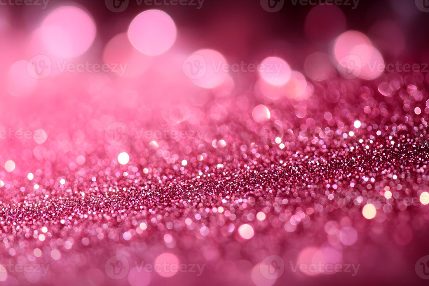 Sparkling Pink Glitter Background for Festive Holiday Card and Poster Designs photo