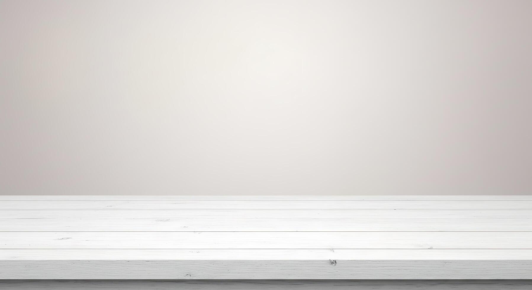 White table top with blank background photo