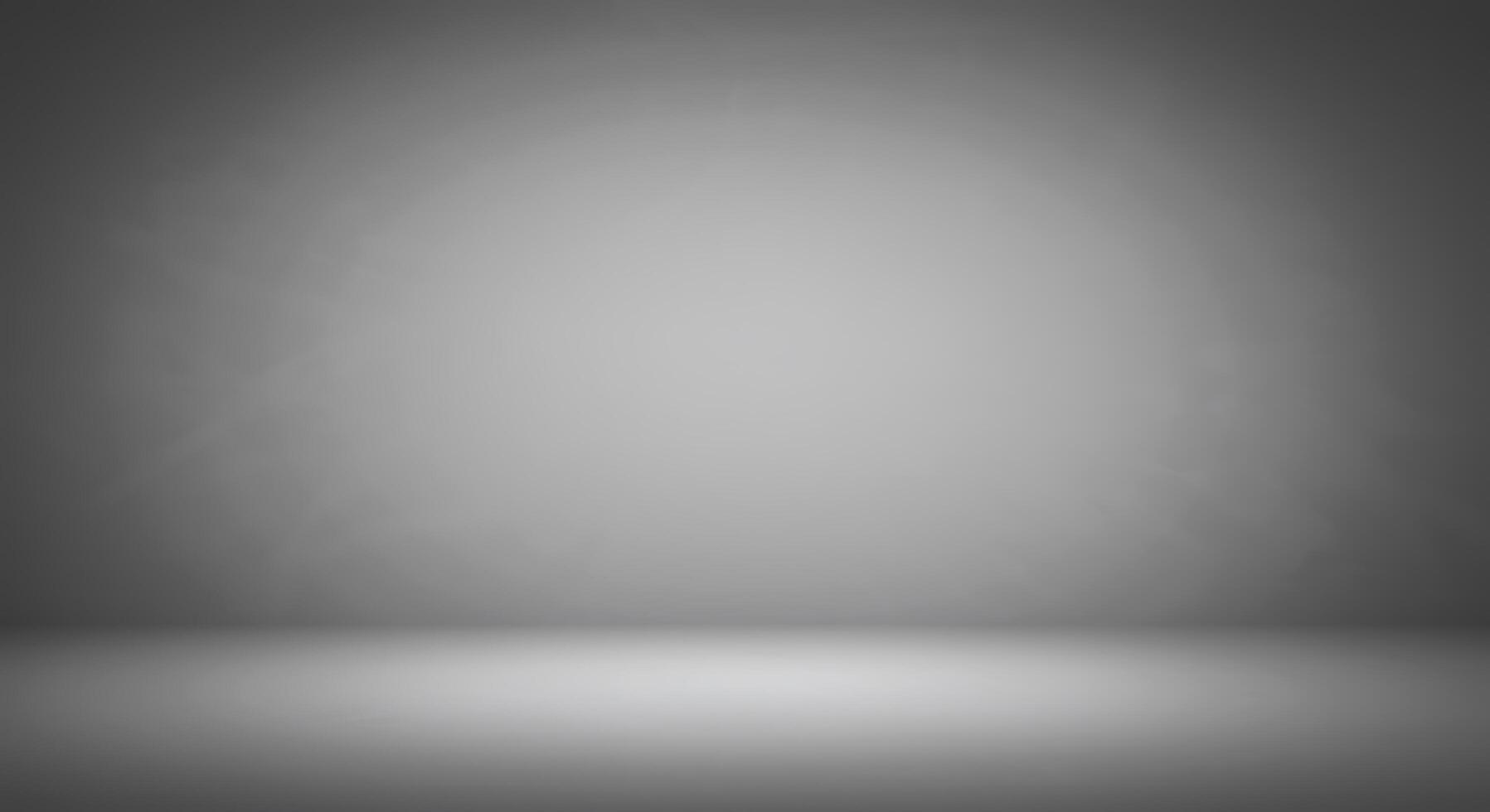 Empty room with a spotlight and a dark background photo
