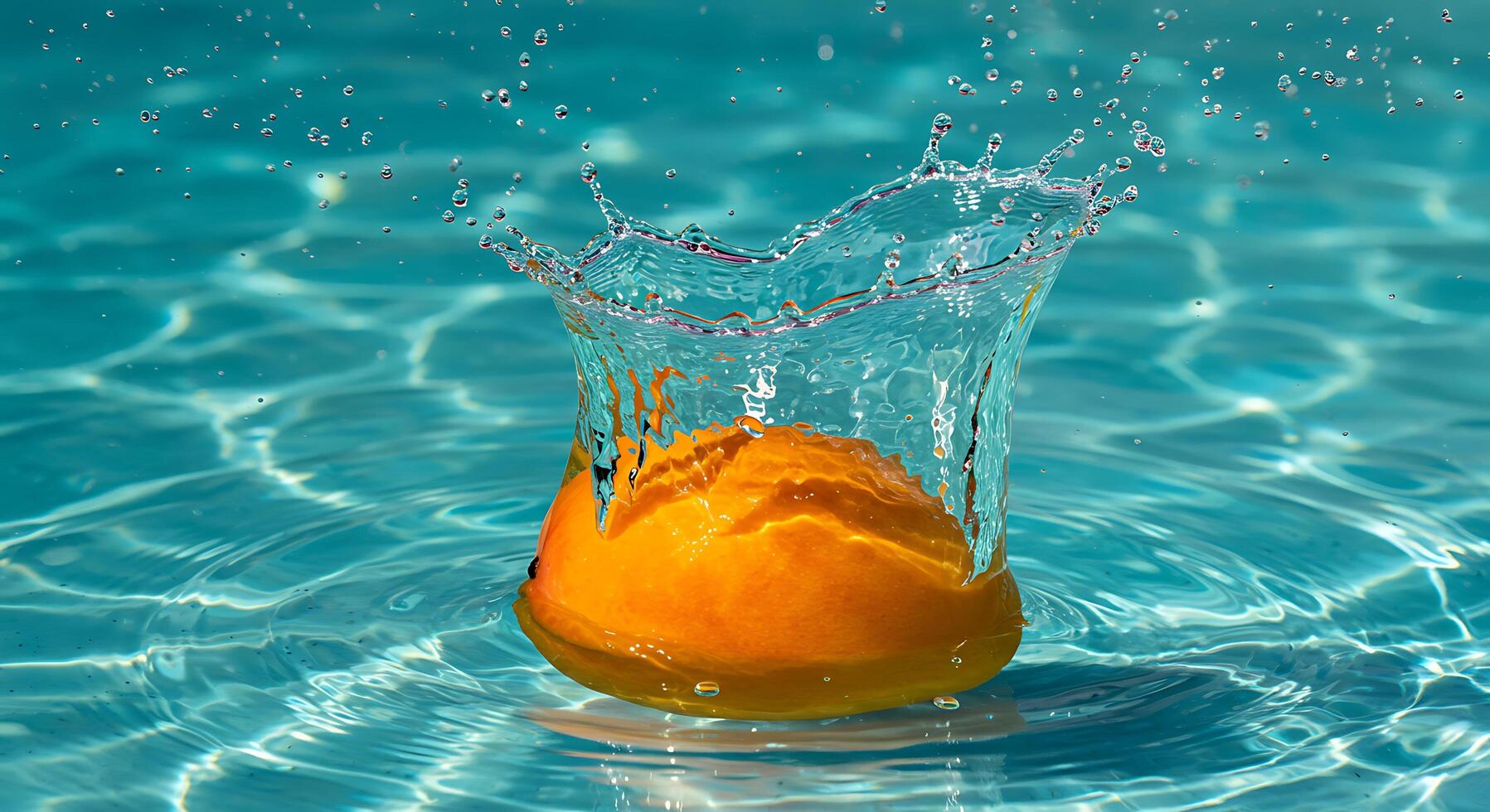 A splash of water photo