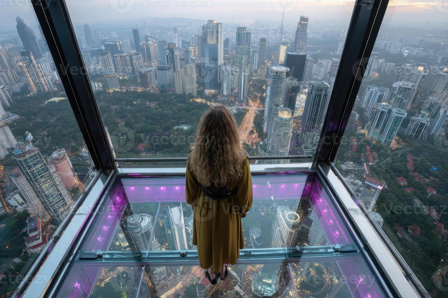 Spectacular City Views from a Modern Glass Observation Deck Experience Amazing Heights photo