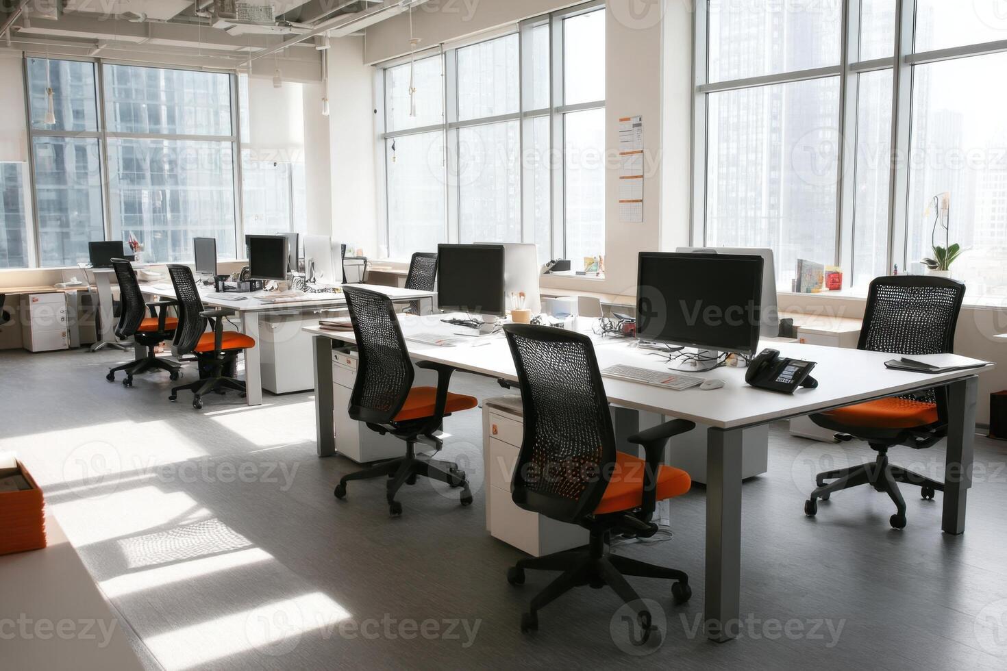 Designing a Modern Office Space Maximizing Productivity and Employee Well Being Strategies photo