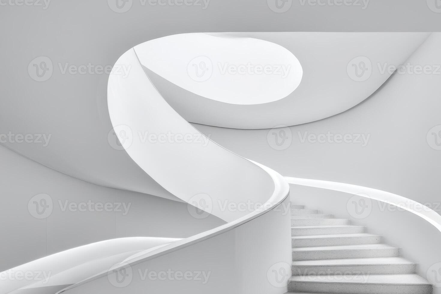 The Minimalist Staircase A Path to Modern Architecture Design photo