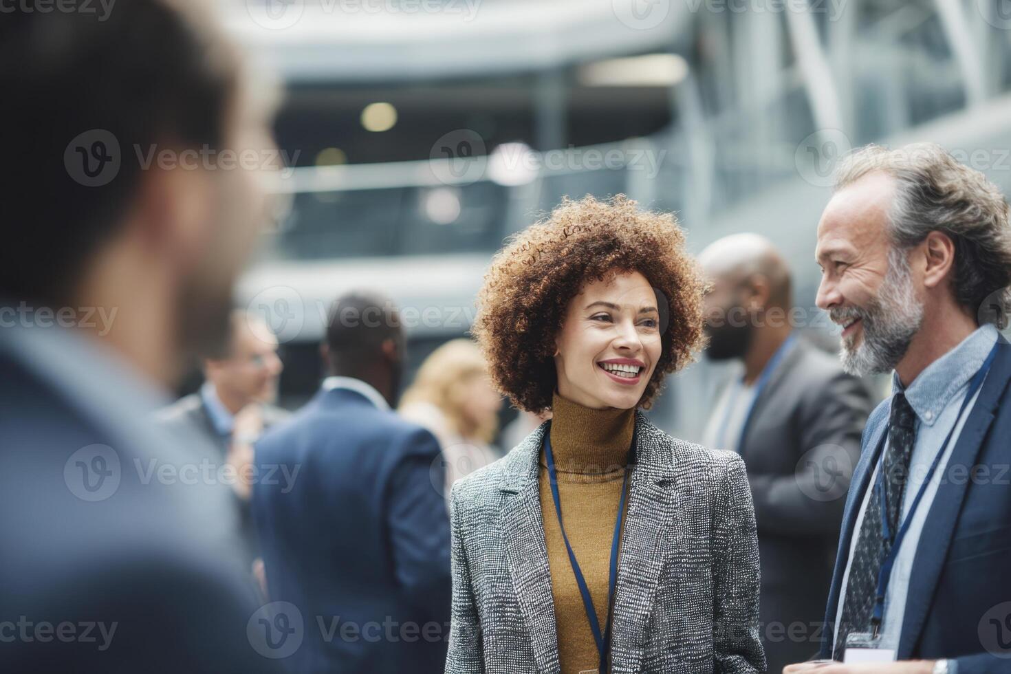 Networking Event Featuring Professional Interactions and Engagements for Career Development Growth photo