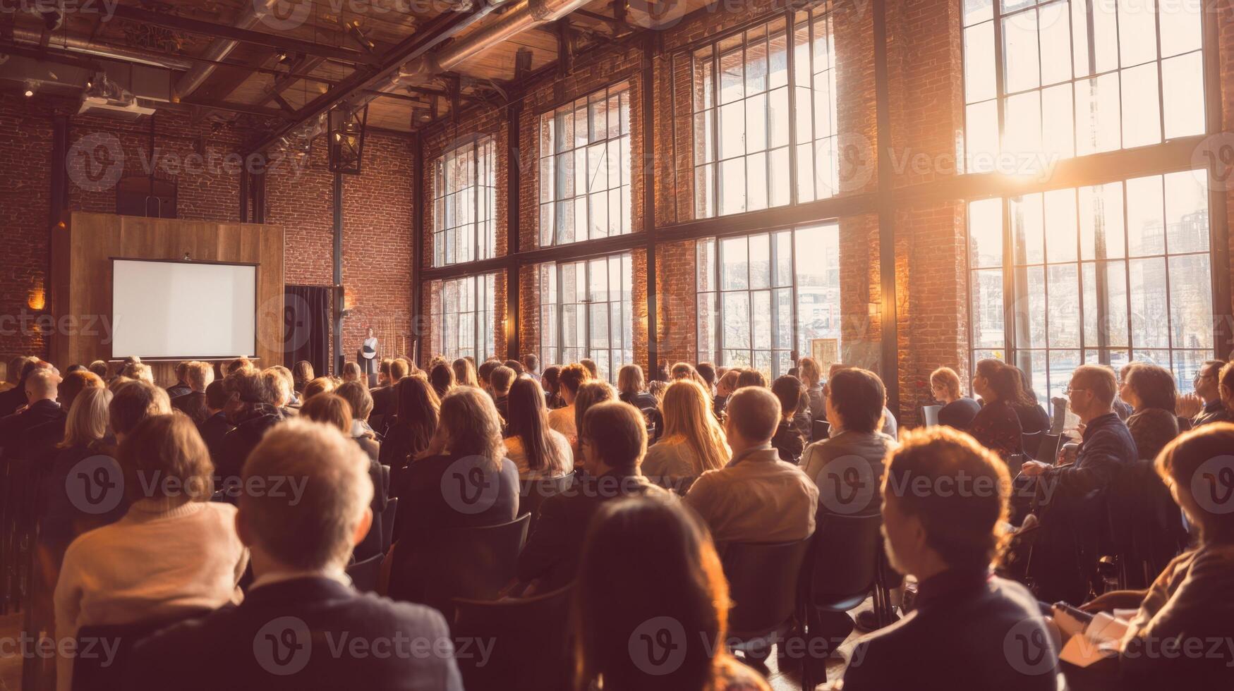 An Overview Of A Large Group Of People Attending An Event photo