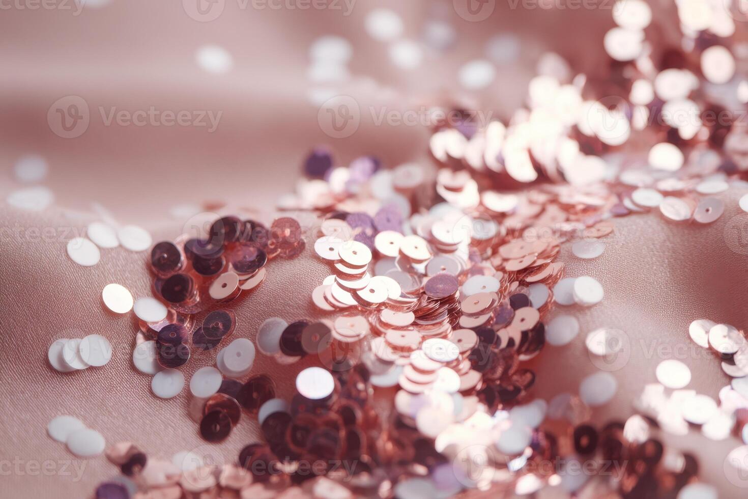Rose Gold Shimmer and Shine A Mesmerizing Symphony of Delicate Elegance photo
