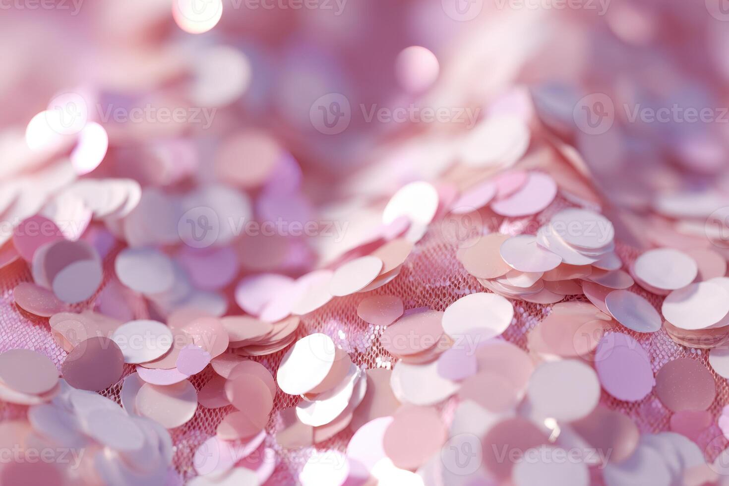 A Dazzling Display of Pink and White Sequins Creating a Dreamy Texture photo