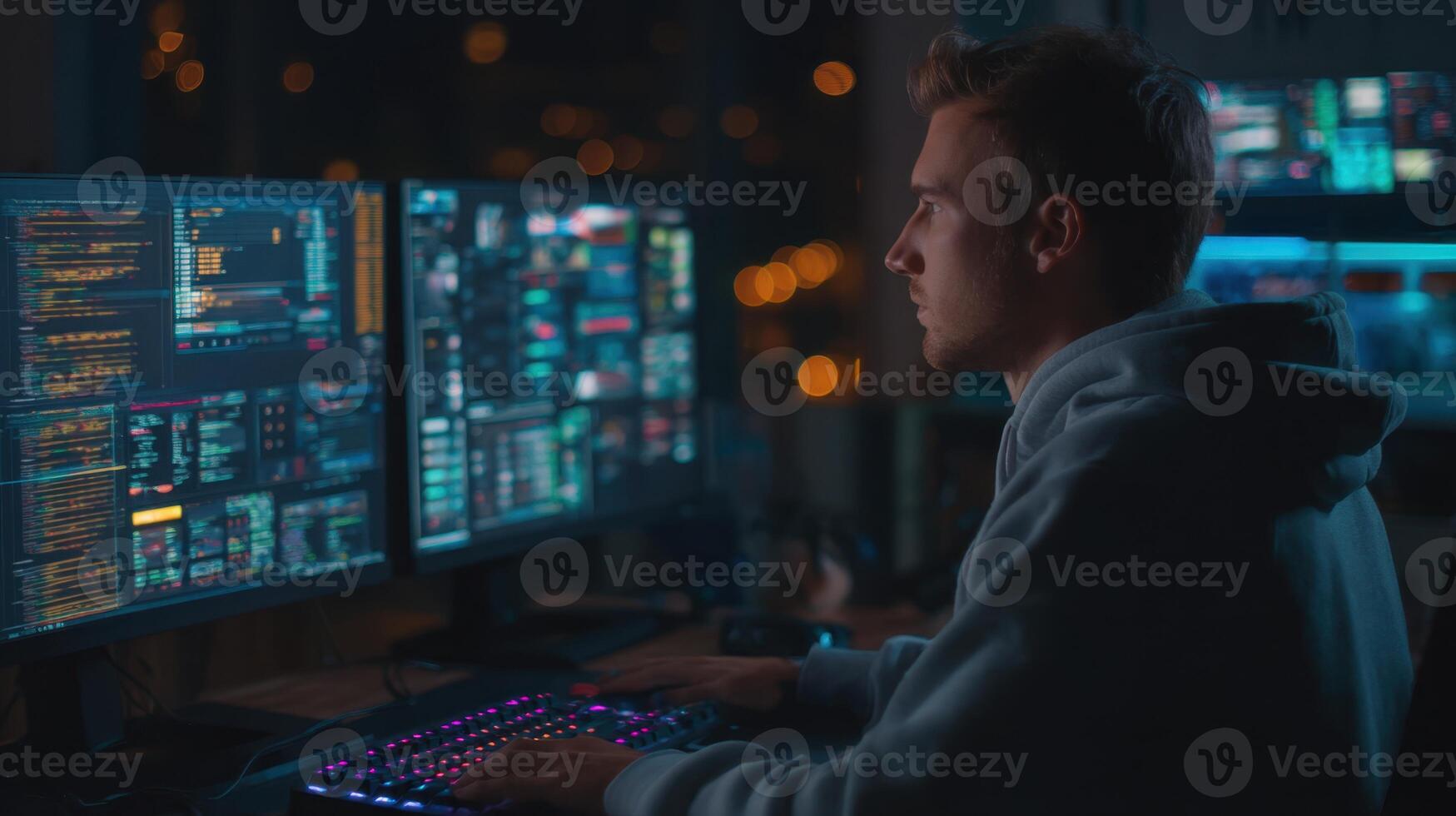 Unraveling Mysteries in Code A Nighttime Deep Dive Into Digital Realms photo
