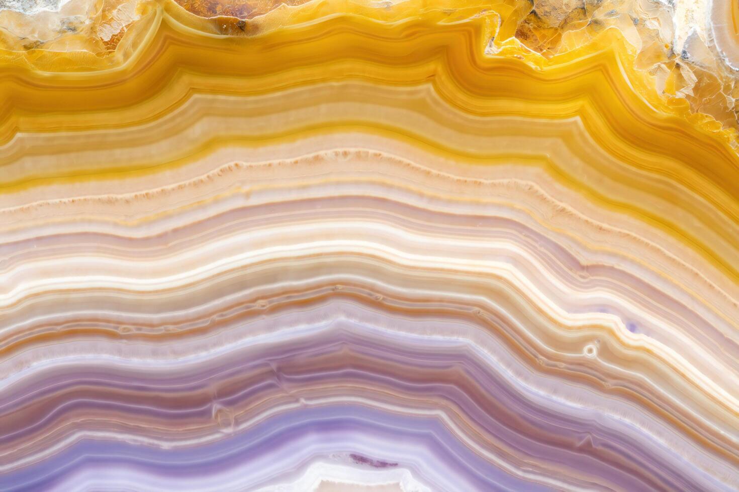 Nature Background Stunning Abstract Agate Texture Yellow Purple and White Swirls photo