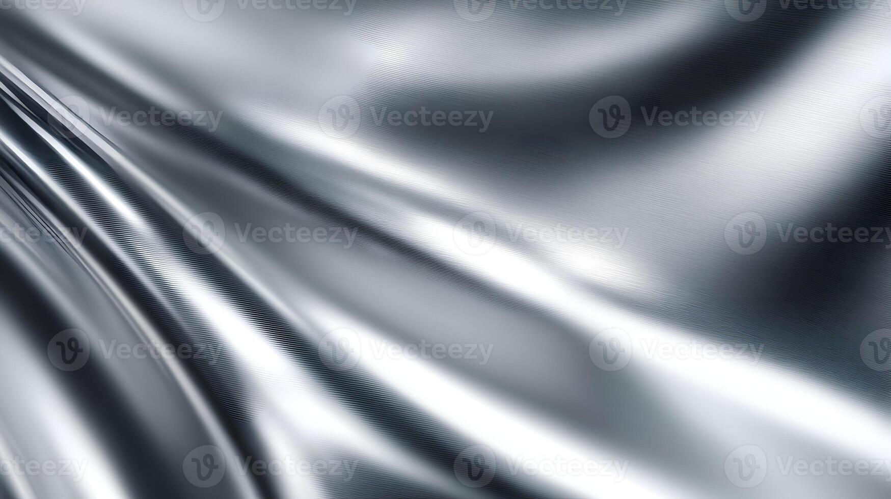 Subtle beauty in waves of silver fabric an ethereal texture that evokes serenity and calmness for backgrounds photo