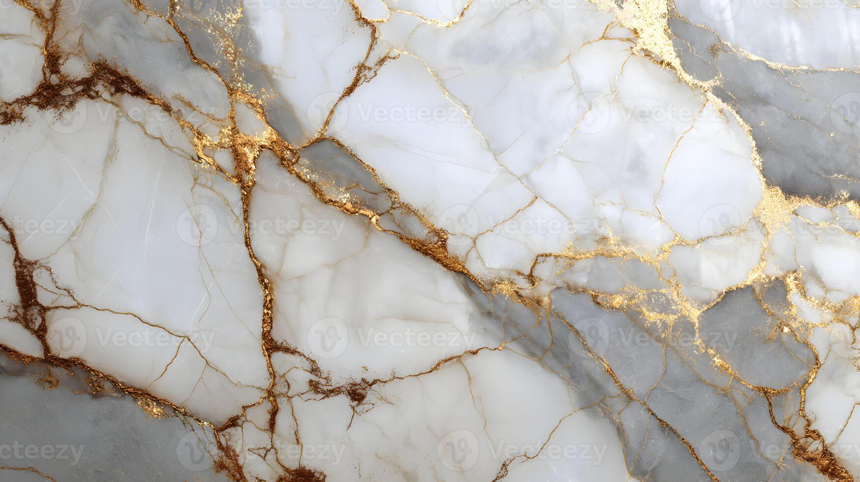 Elegant white marble with golden veins texture displaying luxury and sophistication in design photo