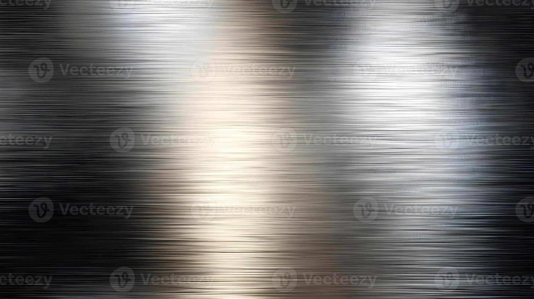 Abstract blurred background of brushed metal surface with light reflections creating a dynamic texture effect photo