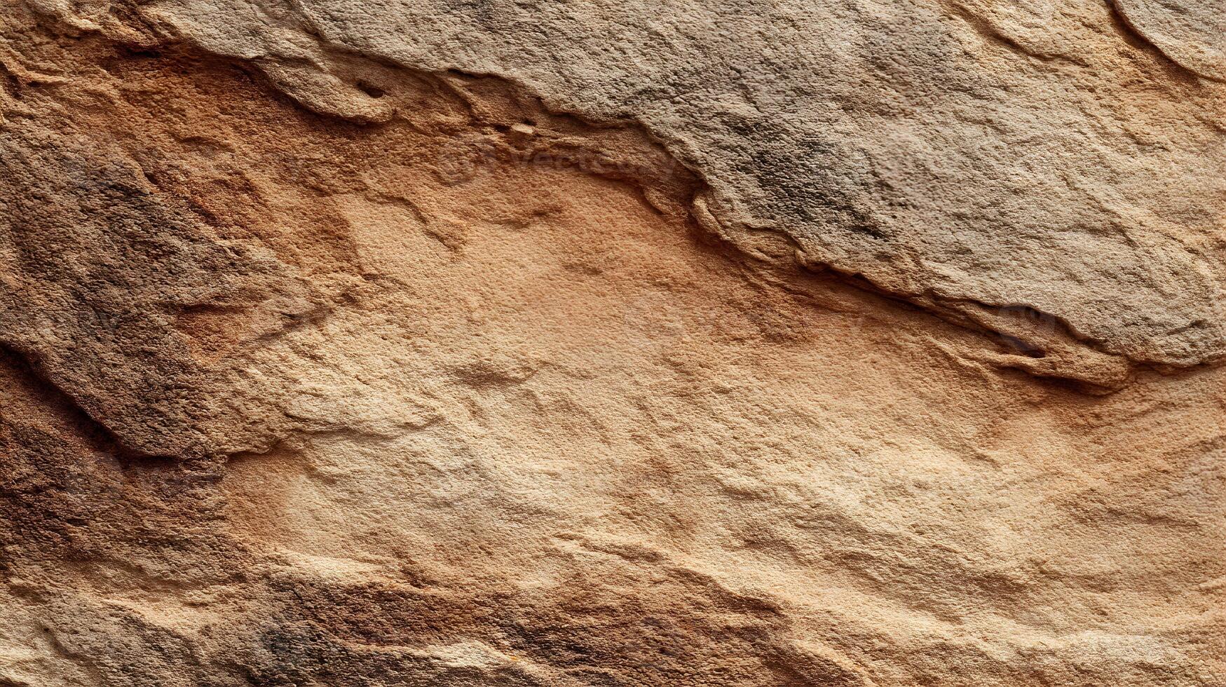 A beautiful close up of a sandstone surface with intricate patterns that evoke natural textures photo