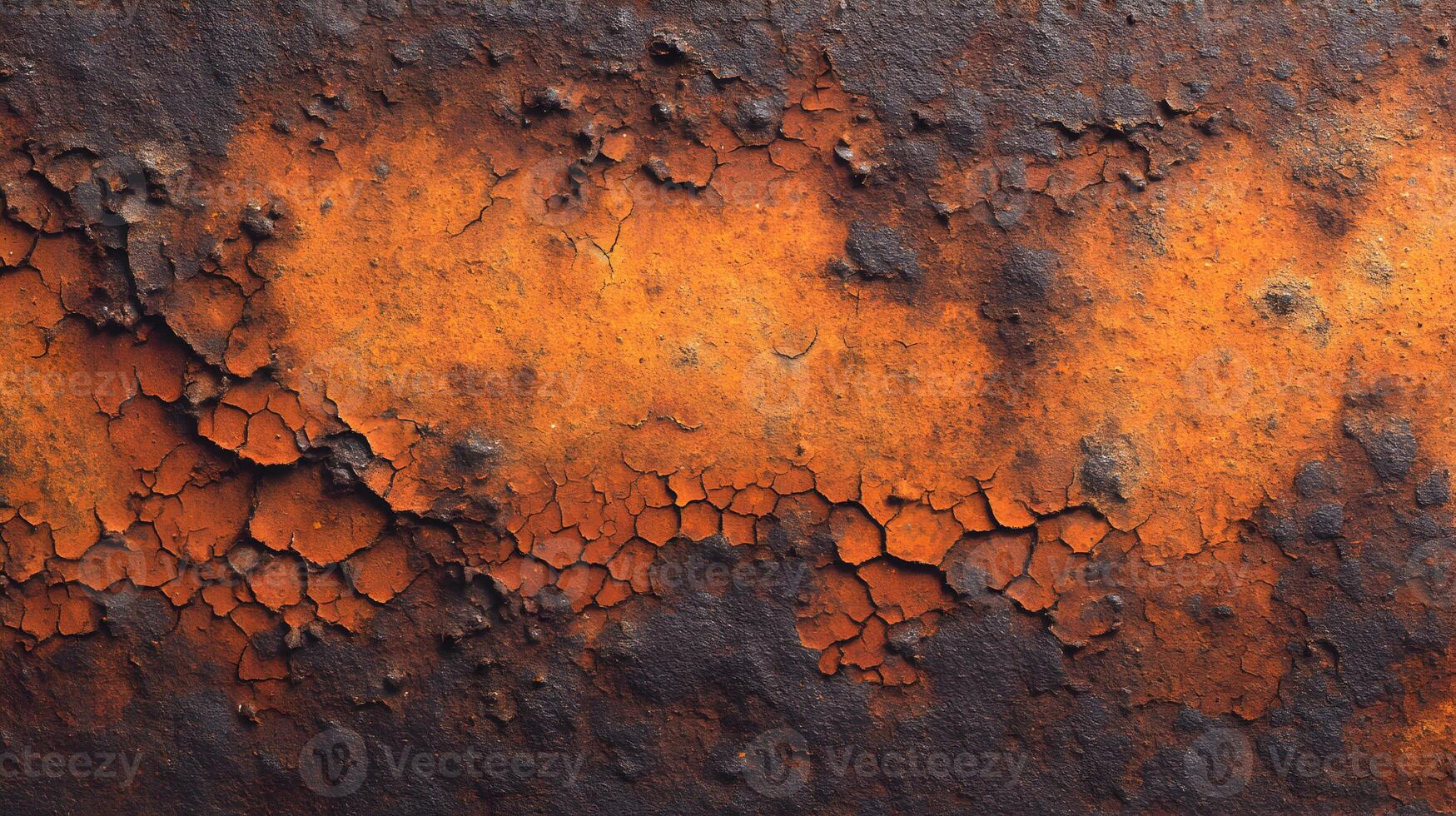 Captivating close up of a weathered surface revealing the beauty of decay and the passage of time photo