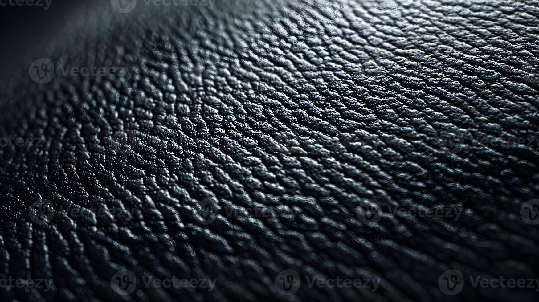 Detailed close up of dark luxurious leather texture with abstract organic and natural patterns photo