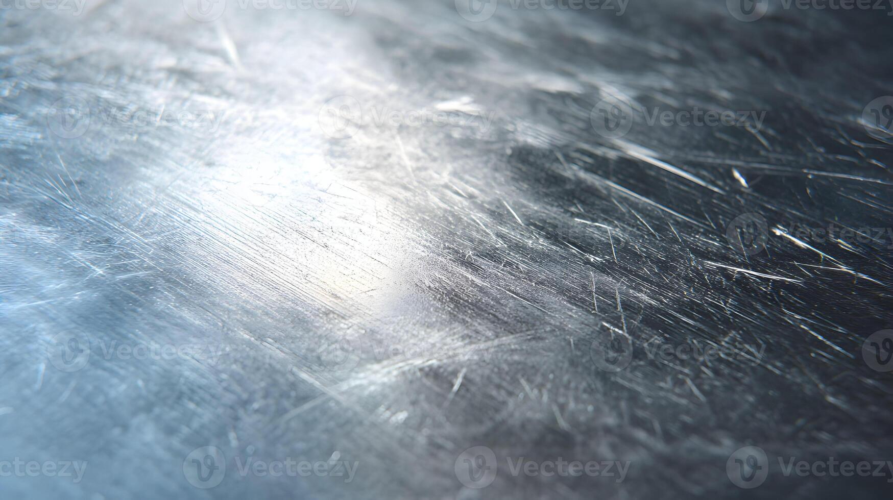 Metallic surface texture with scratches and reflections creating a modern industrial appearance background photo
