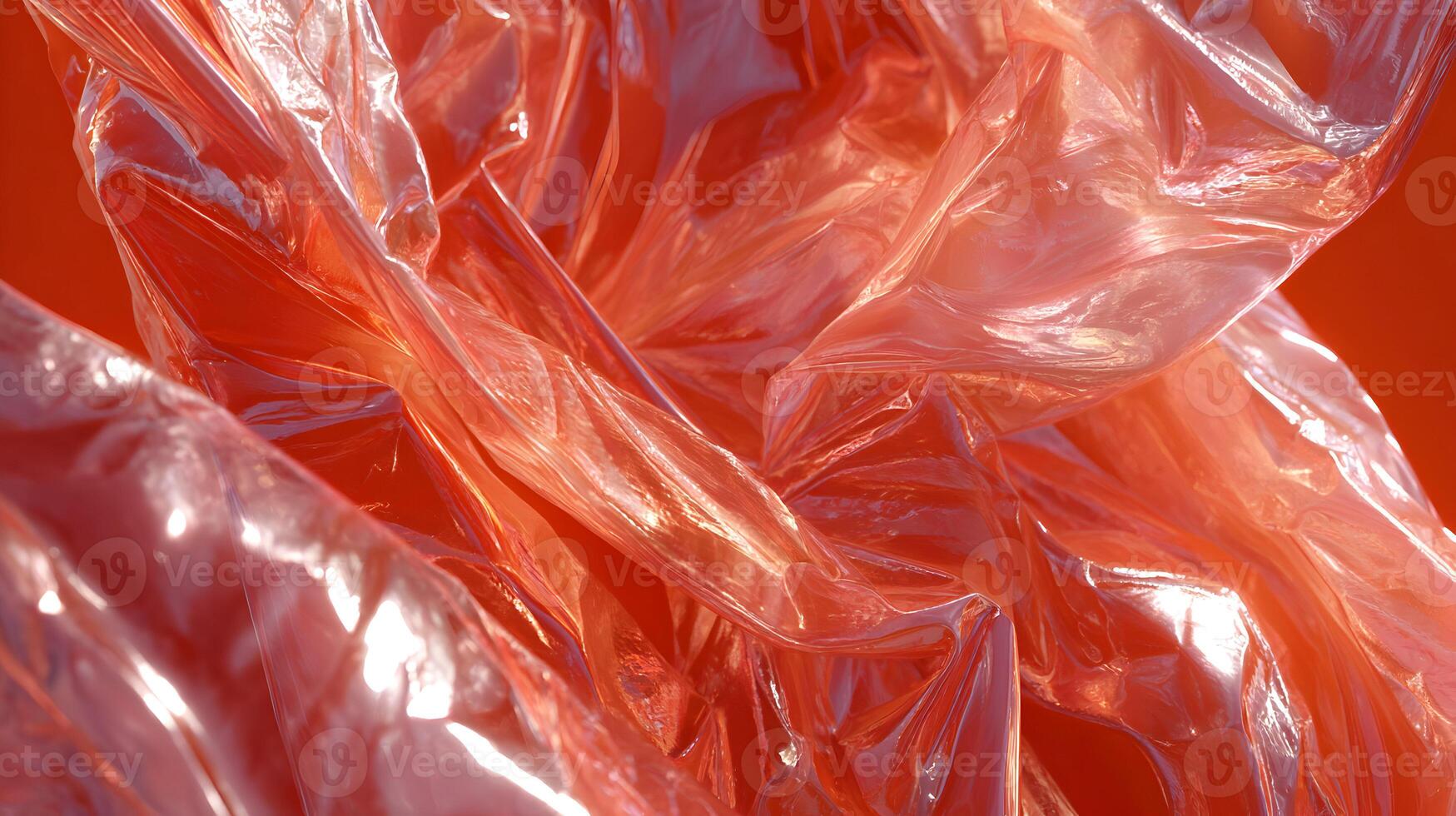 A textural symphony of light and color unfolds across a captivating, abstract scene of rippled plastic sheet photo