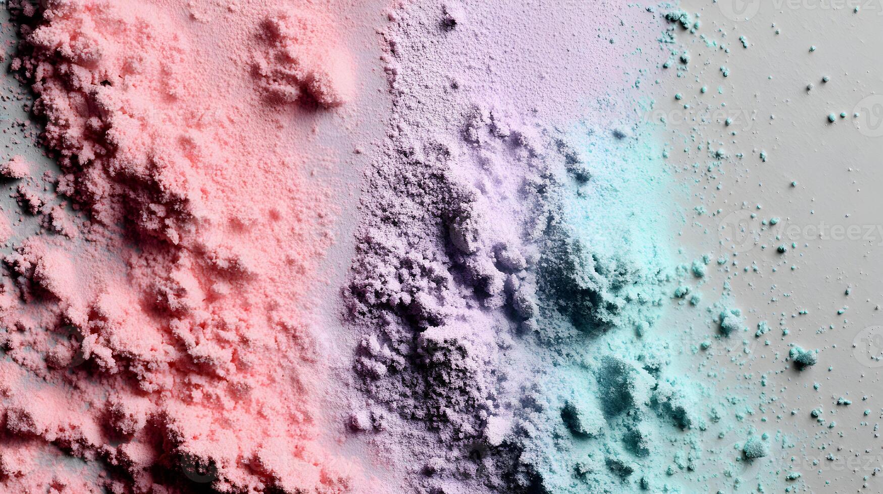 Gentle gradation of powder makeup shades blending seamlessly in an artistic composition macro texture photo