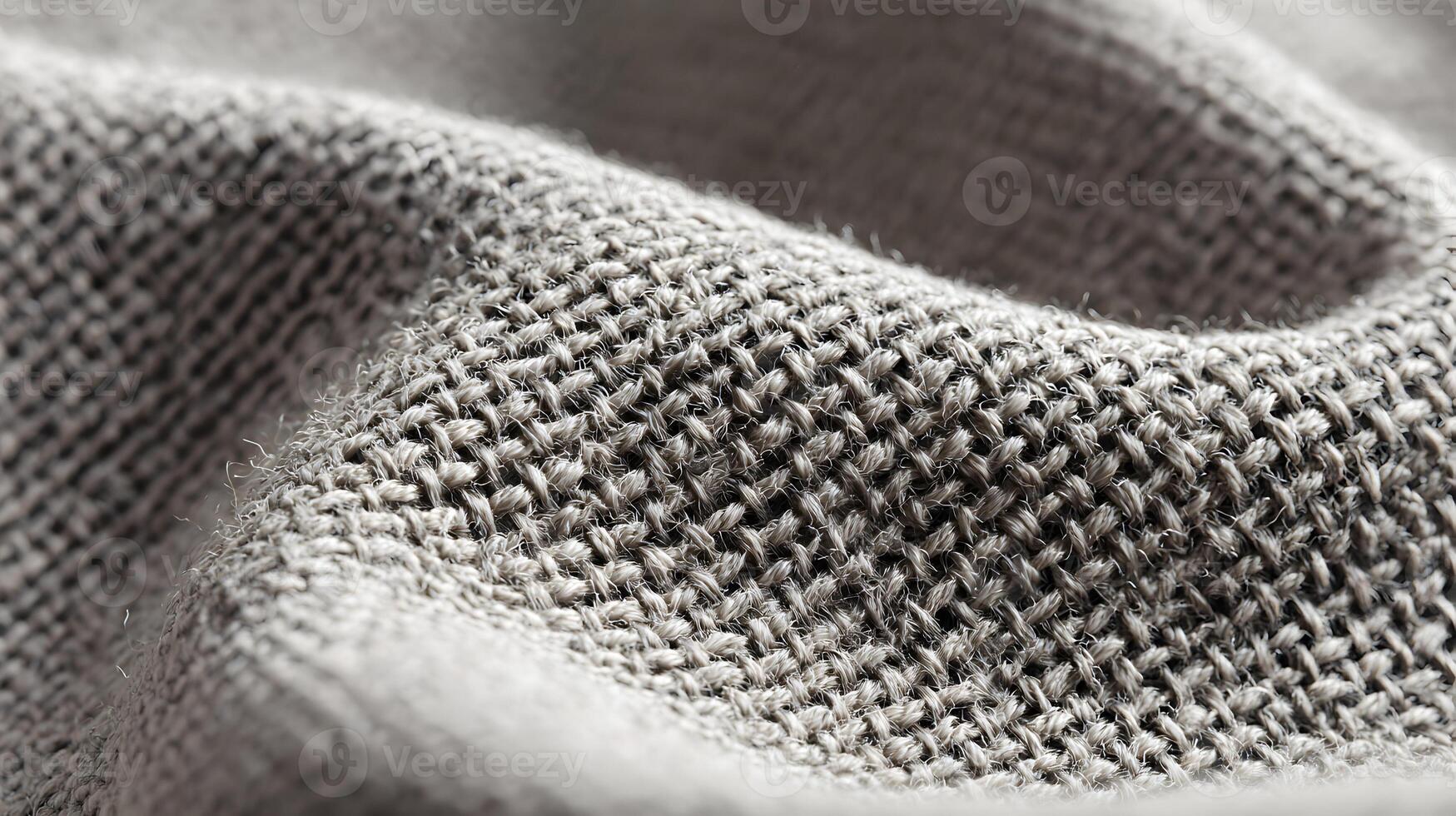 Close up gray fabric with intricate woven pattern perfect for textile and design applications texture photo