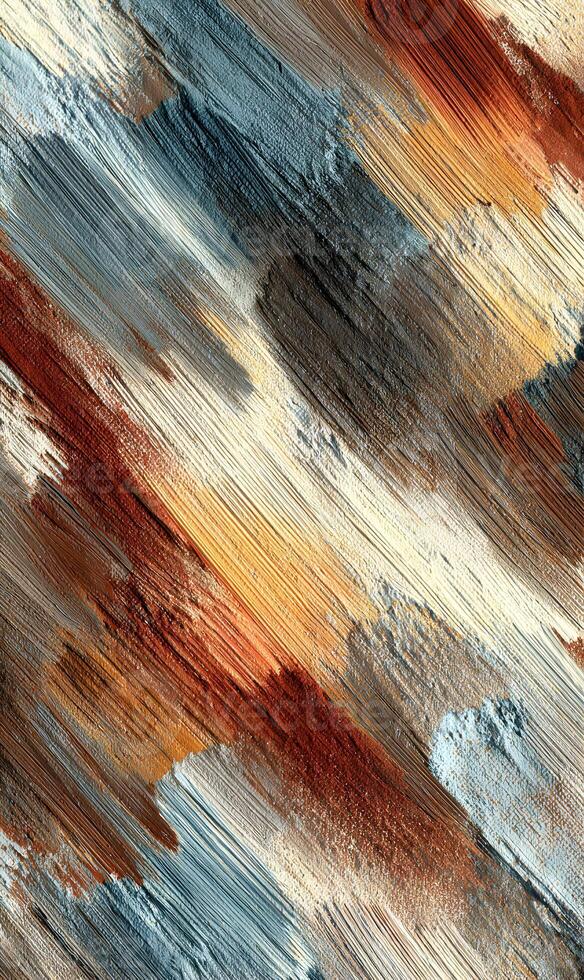 Brushstrokes in harmonious hues creating a textured artwork ideal for backgrounds and digital designs abstract expression photo