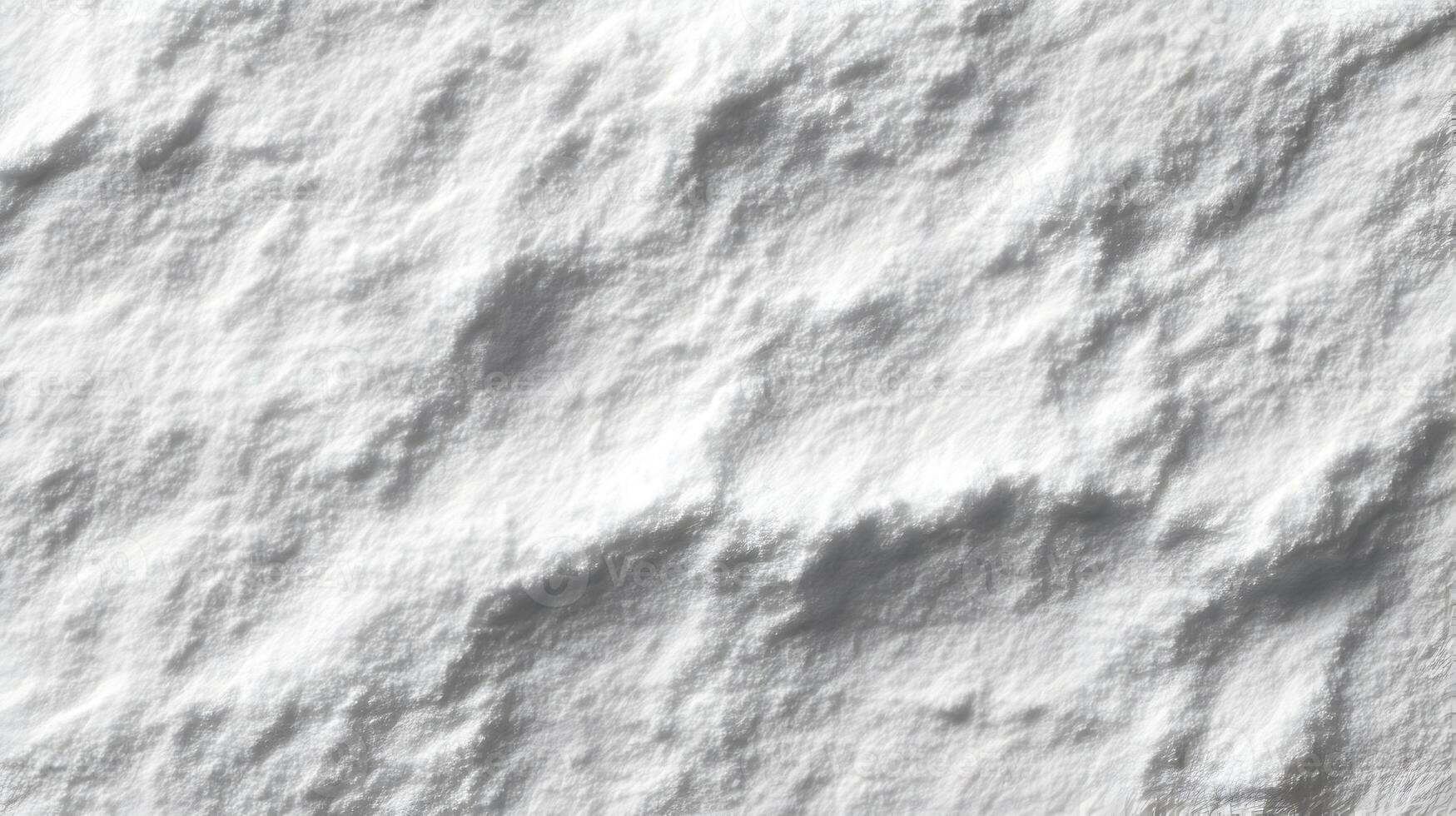 Close up on textured white surface with shadows creating depth and contrast, soft snowy look photo