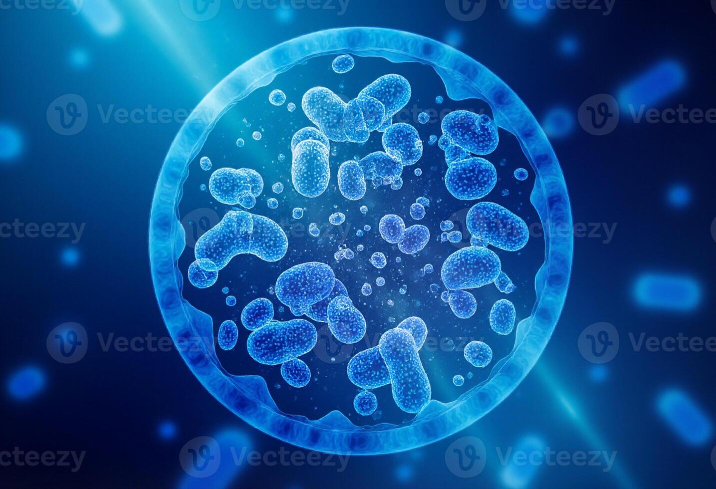 Digital Particle Spread with Germs photo