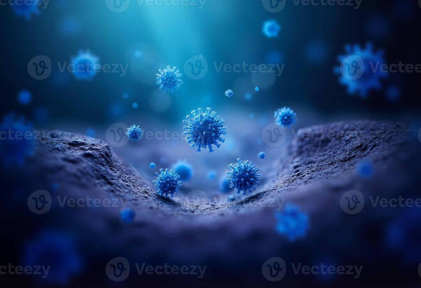 Virus Clusters in Motion photo