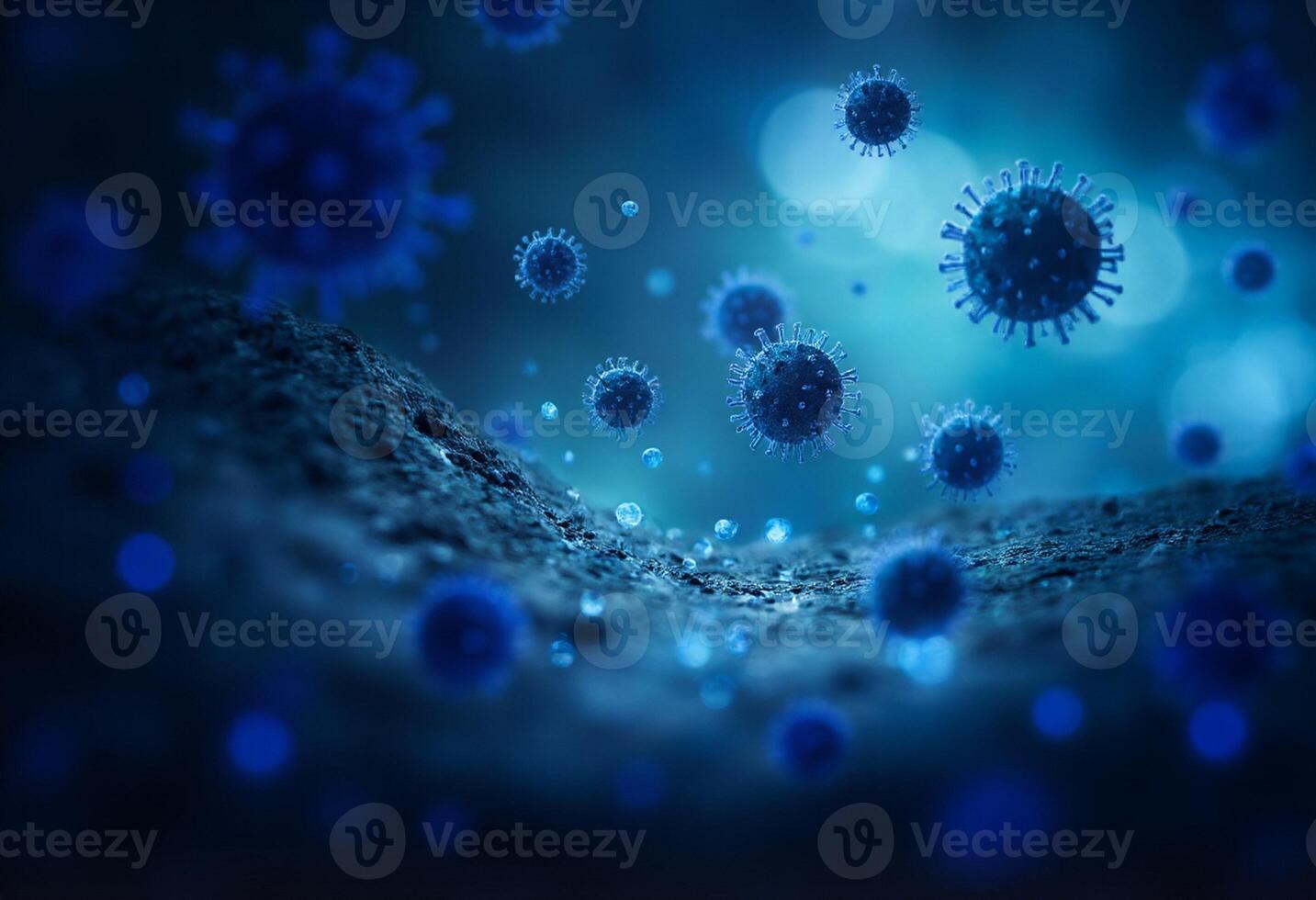 Abstract Germ Pattern in Medical Scene photo