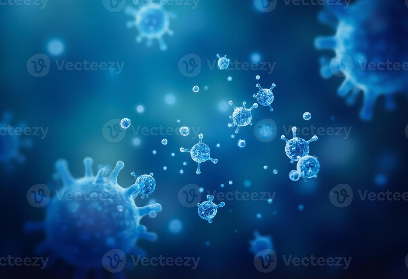 Tiny Microbes in Focus and Motion photo