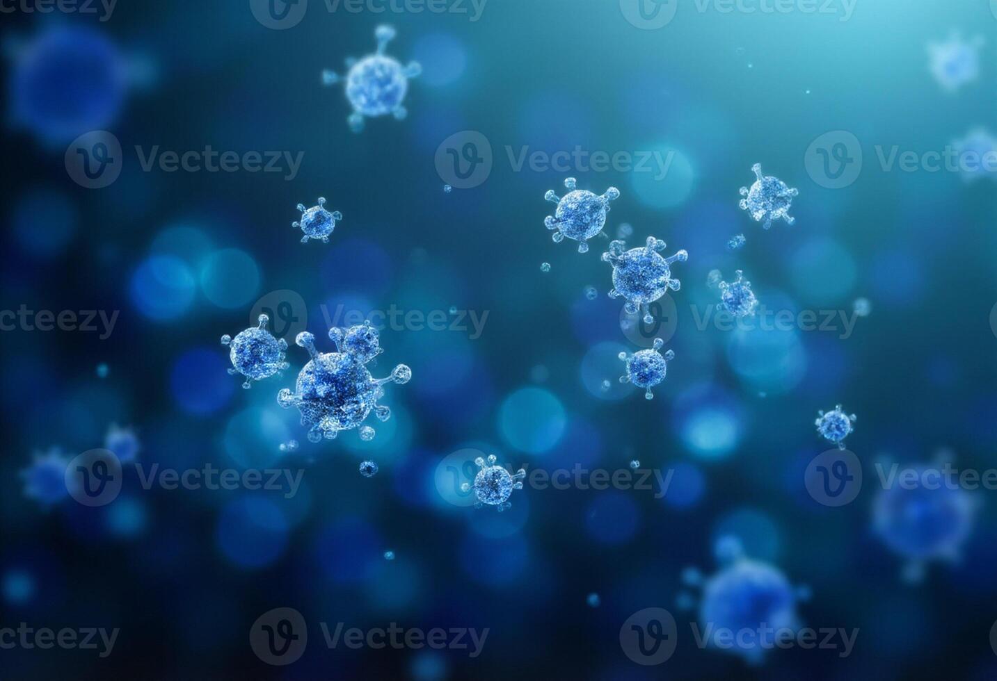 Abstract Cell Clusters in Motion photo