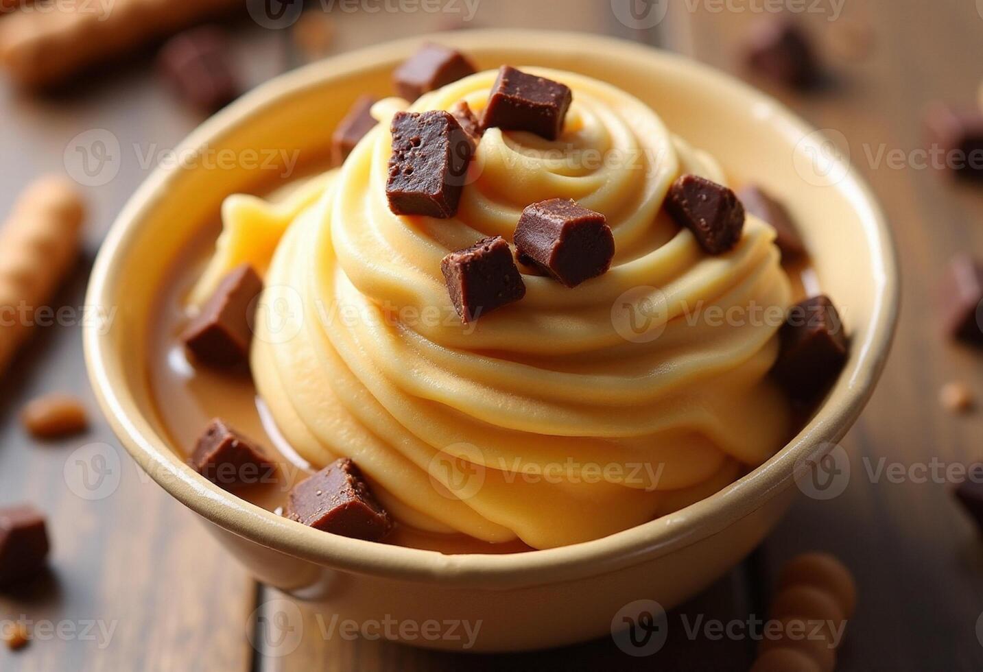 Dessert Swirl with Deep Shadows photo
