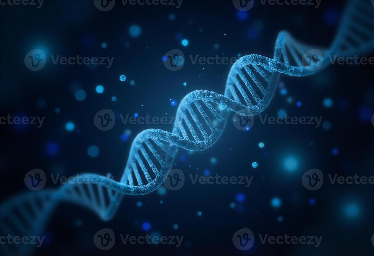 Shiny Genetic Strand Render photo
