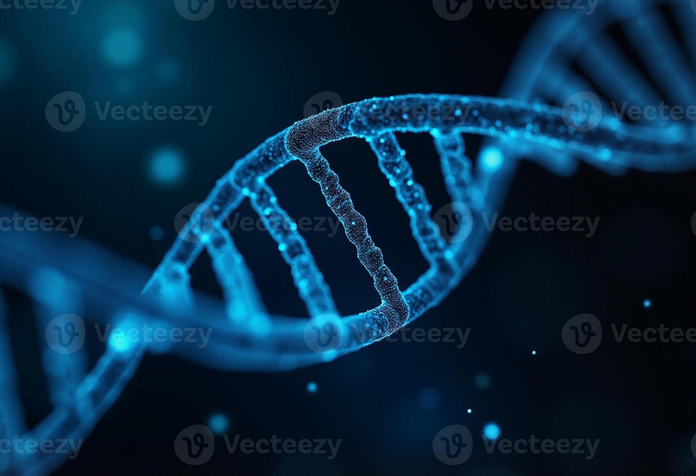 Abstract Molecule Structure View photo