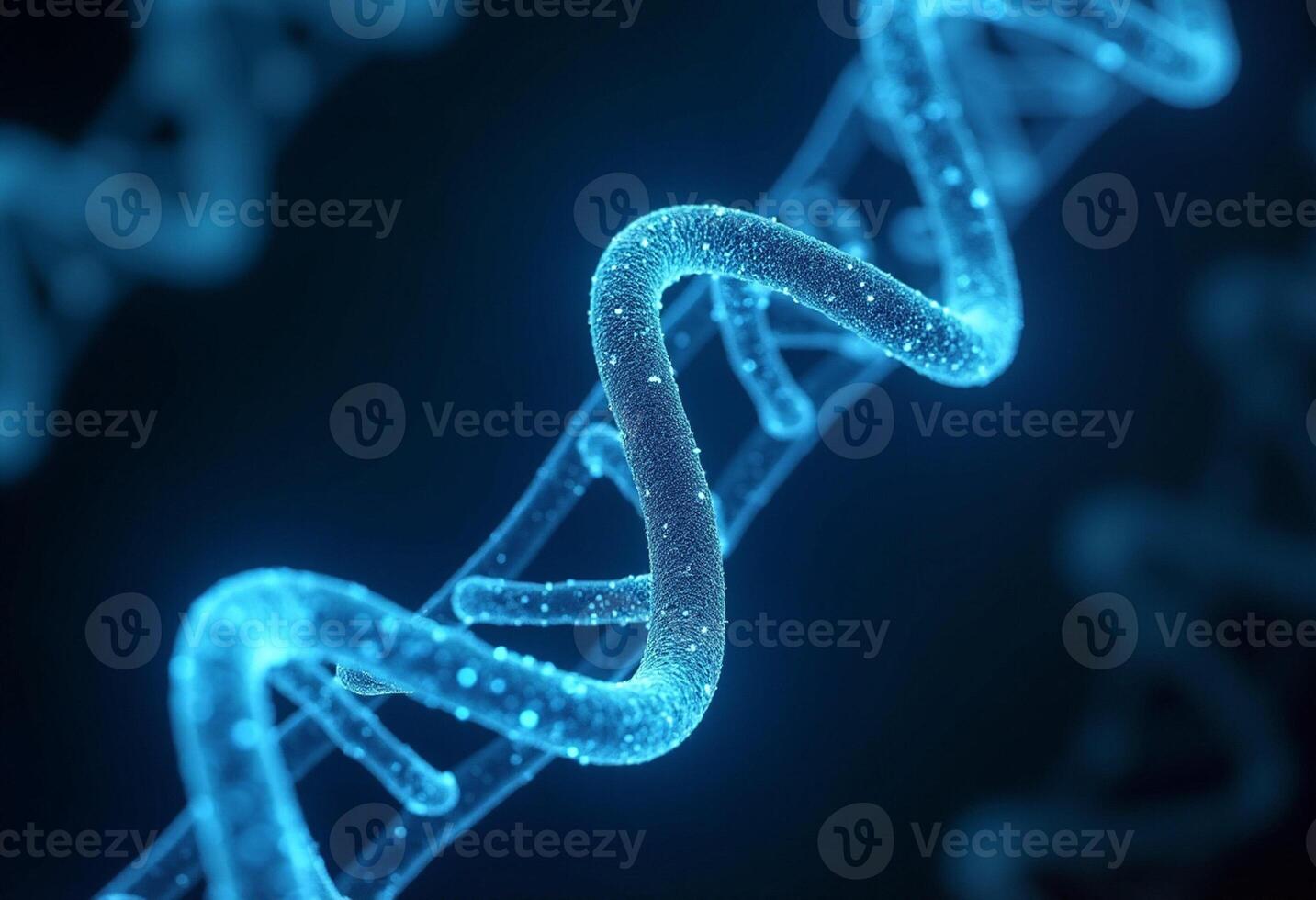 Dna is a long strand of dna that is made up of two strands photo