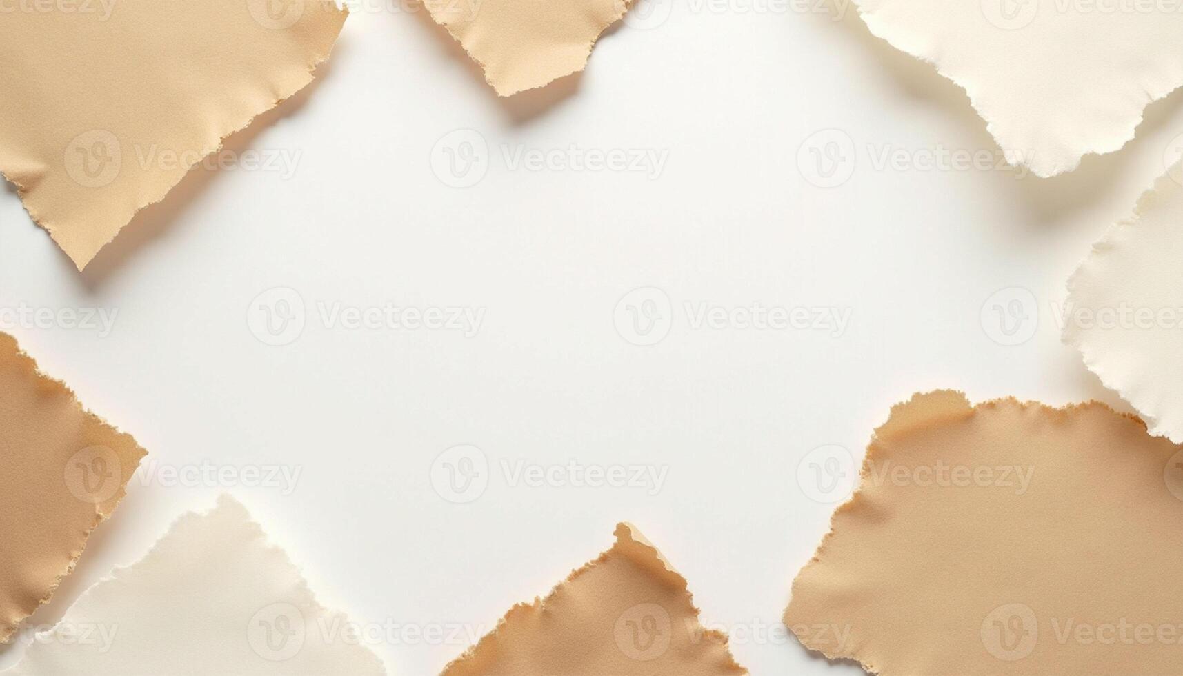 A piece of paper with a hole in it photo